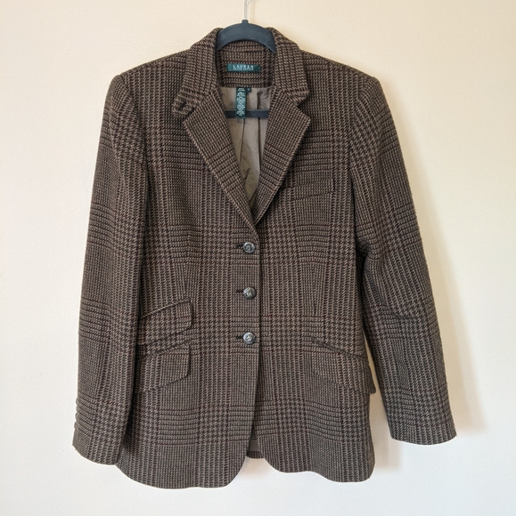 Lauren Ralph Lauren Jackets & Blazers - Lauren Ralph Lauren Brown Jacket Size 10